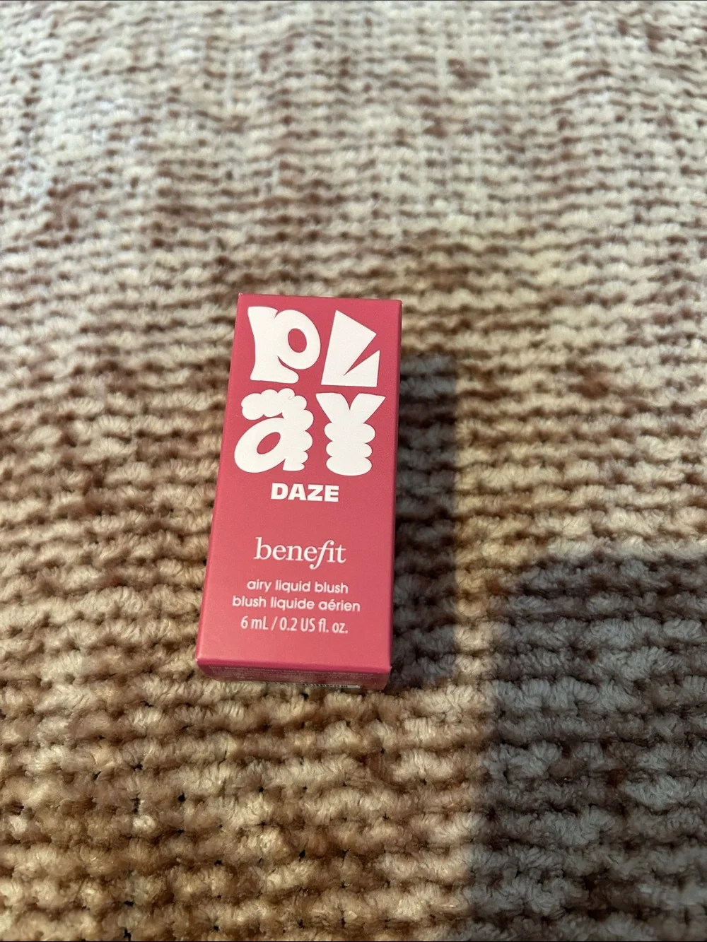 Benefit POOL DAYZE Airy Liquid Blush — Coral Pink